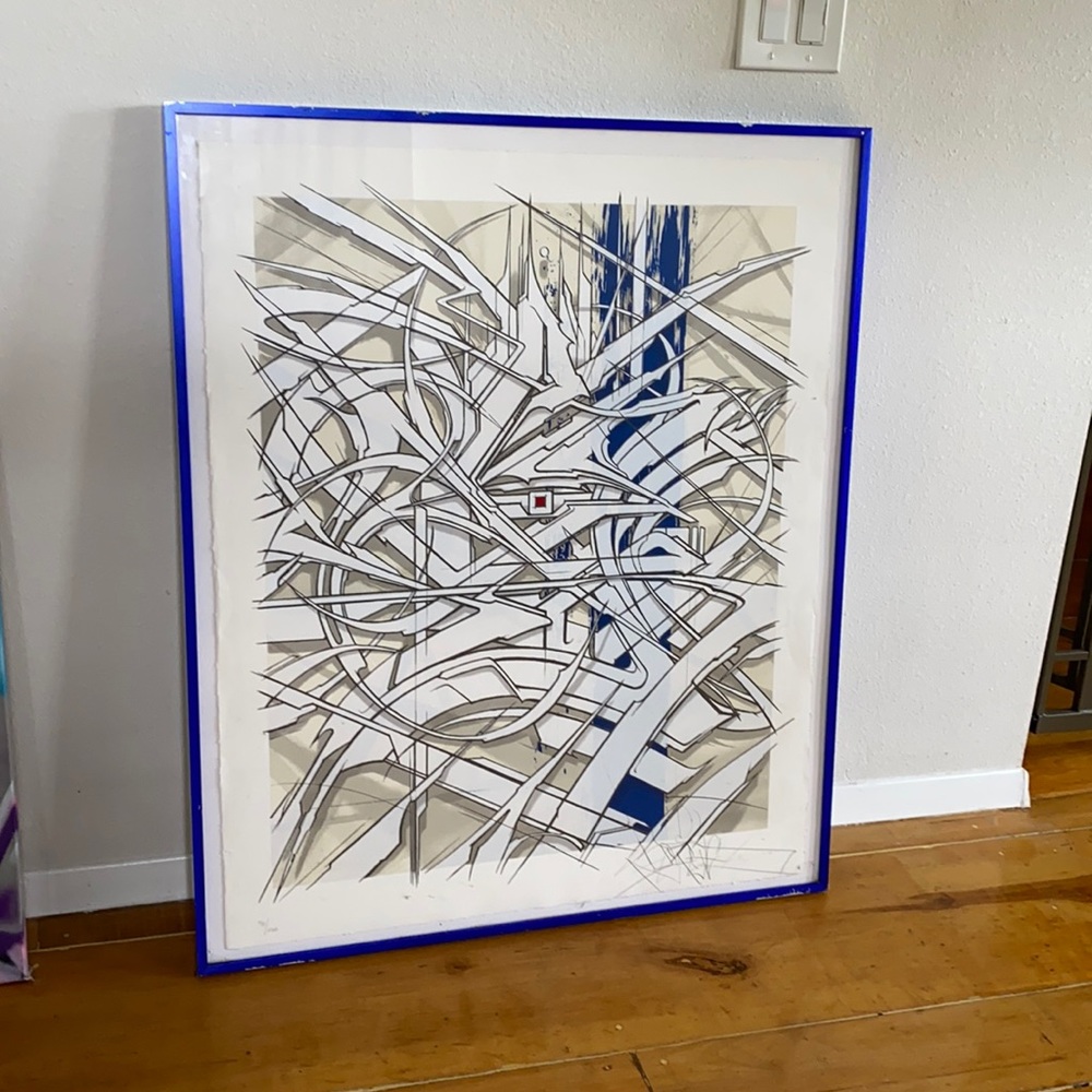 Street art “SABER” extremely limited print